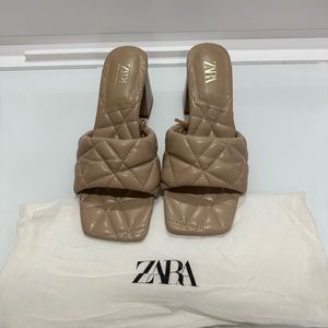 Block Zara heels